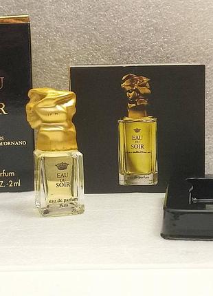 Sisley eau du soir 2 мл мініатюра вінтаж