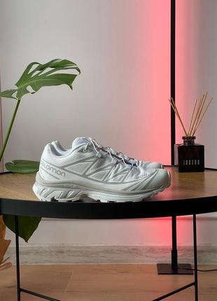 Чоловічі кросівки salomon xt-6 adv white lunar rock 412529