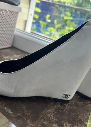 Туфлі chanel grey