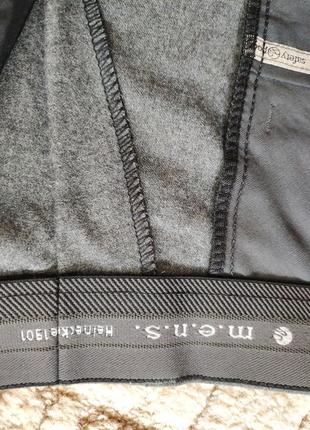 Германия, из 100% шерсти мужские чиносы, брюки штаны, серого цвета.