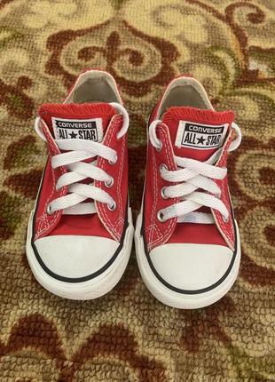 Детские кеды converse