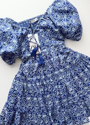 Шикарна сукня zara котон