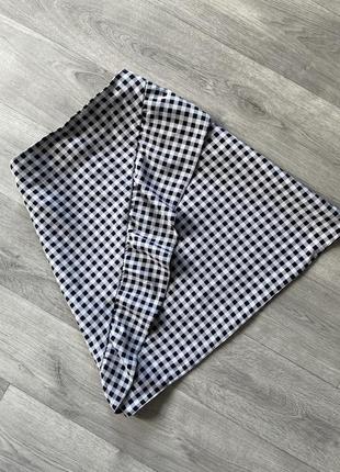 Спідничка в клітинку літня