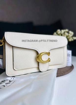 Кожаная женская сумка coach eye