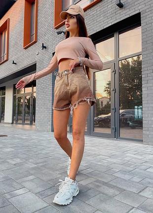 Шорты джинсовые 5