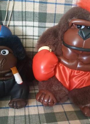 *прикольная игрушка обезьяна боксер "тайсон"*новая*