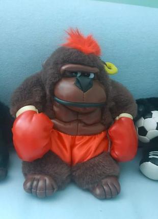 *прикольная игрушка обезьяна боксер "тайсон"*новая*