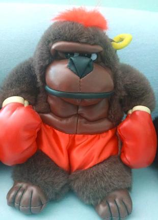 *прикольная игрушка обезьяна боксер "тайсон"*новая*