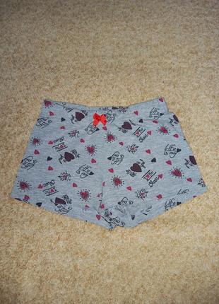 Фирменные пижамные шорты 5-7лет