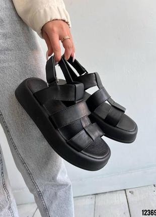 Натуральная кожа! стильные, удобные, легкие босоножки