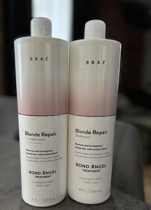 Brae blonde repair-шампунь для восстановления блонда