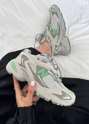 Кроссовки new balance 725 « grey / green » premium
