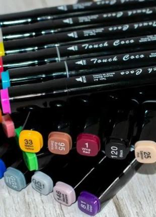 Набор маркеров 80 шт / скетч маркеры для рисования\маркеры для скетчинга на спиртовой основе