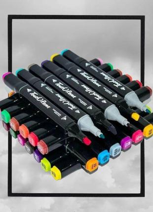 Набор маркеров 80 шт / скетч маркеры для рисования\маркеры для скетчинга на спиртовой основе