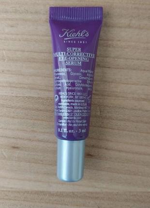 Kiehl's super multi corrective мультикорректирующая сыворотка для кожи вокруг глаз