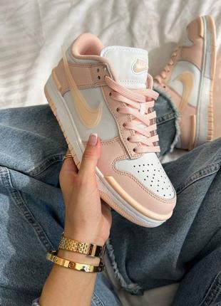 Кросівки nike dunk low twist "pink"