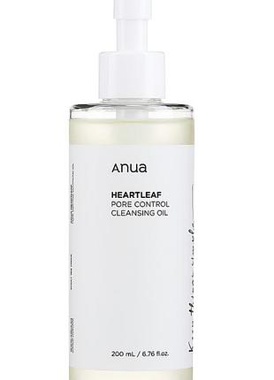 Очищувальна олія для обличчя
anua heartleaf pore control cleansing oil 200ml