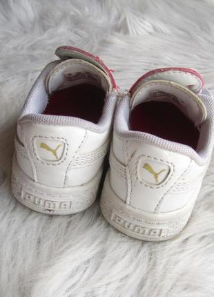 Кросівки черевики кеди puma basket crush patent baby8 фото