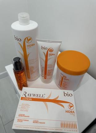 Професійна косметика для волосся від італійської фірми raywell і envie
