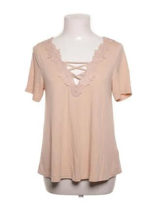 Новая однотонная футболка, размер 36/s3 фото