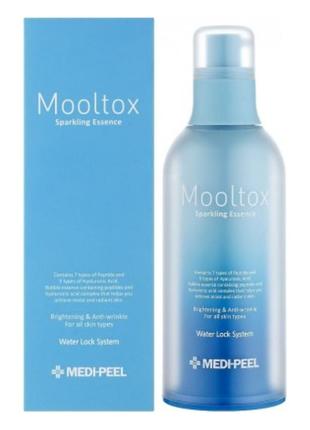 Інтенсивно зволожувальна есенція для обличчя
medi peel aqua mooltox sparkling essence 100ml