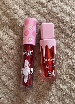 Тінти для губ lovit