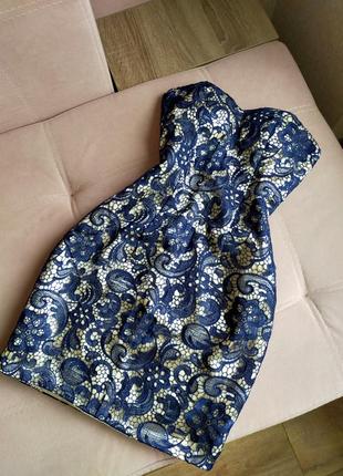 Сукня guess міні з мереживом