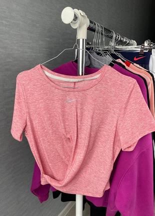Женский спортивный топ/ укороченная футболка nike tempo оригинал