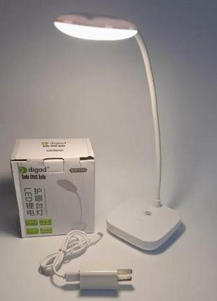 Настольная лампа digad 1961 без цоколя, 3 вт, пластик