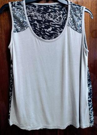 Блуза майка легка.