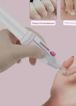 Фрезер для маникюра и педикюра  маникюрный педикюрный набор beauty на батарейках ручной фрезер