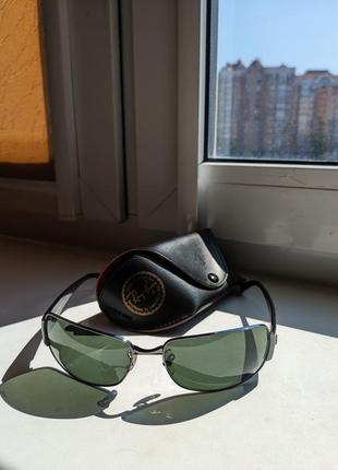 Сонцезахисні окуляри ray ban rb 3332 gunmetal 64-17-130 оригінал