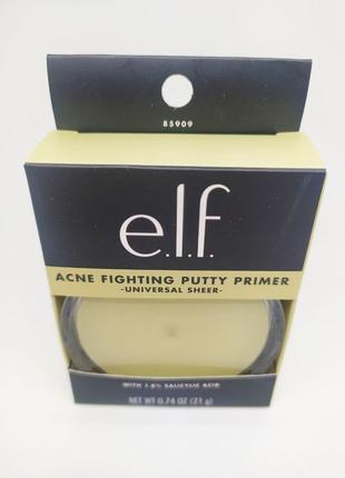 Праймер для борьбы с прыщами с салициловой кислотой acne fighting putty primer- 1.8% salicylic acid