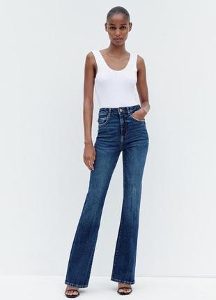 Джинси zara flare wide в стилі 70х
