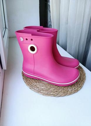 Гумові чоботи резинові crocs w6