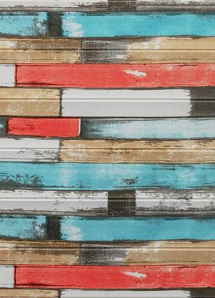 Самоклеюча декоративна 3d панель рожеве дерево 700х700х5мм (050) sw-00000172