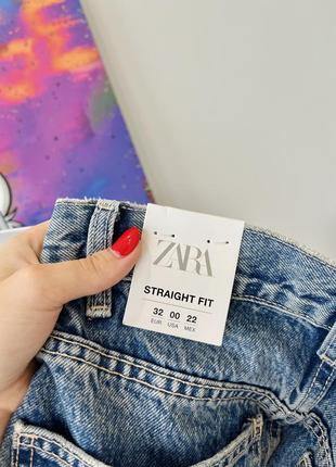 Прямі джинси zara