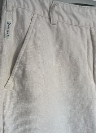 Шикарні жіночі лляні брюки, armani jeans