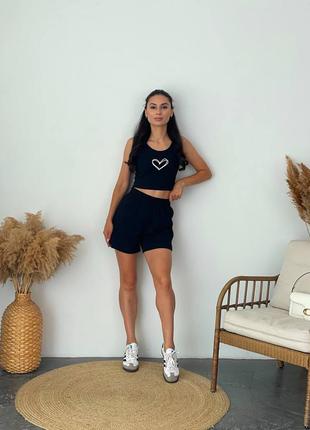 Летний костюм шортами