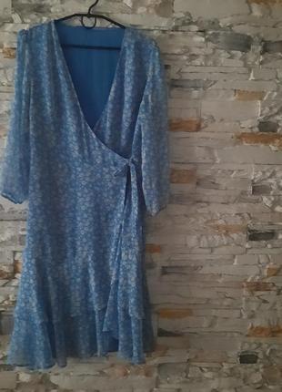 Сукня шифонова на запах