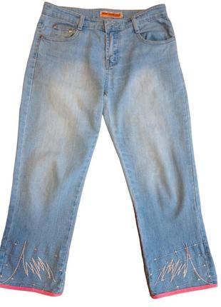 Штани жіночі бренда 2008 2&r jeans print wear бриджі