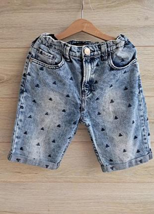 Джинсовые шорты river island 9-10л в корабликах