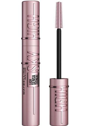 Maybelline new york lash sensational sky high (tvery black) чорна