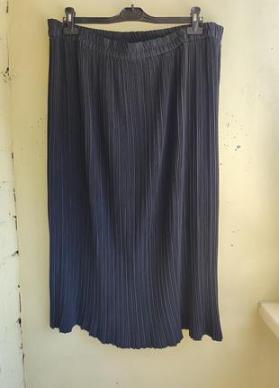 Оригинальная  черная юбка гофре жатка от бренда#s
