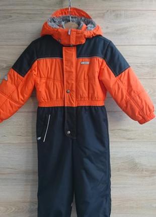 Зимний комбинезон lenne 104+6см зимний комбинезон  4-5л