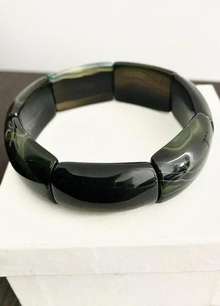 Браслет из натурального камня агат