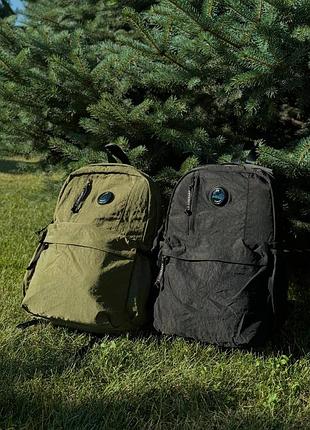 Рюкзак cp company чорний/хакі, сумка підліткова купити black