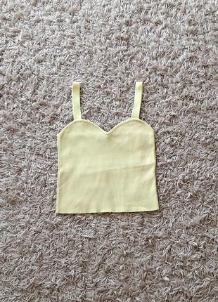 Топ в рубчик zara размера s-m.