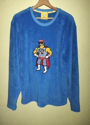 Світшот джемпер сімпсони the simpsons duff duffman