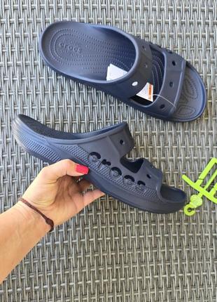 Сами удобные шлепанцы большого размера crocs slide baya m13-48/49-31cm
